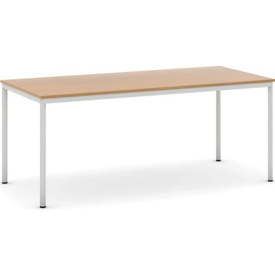 B2B Partner 180 x 80 cm šedá podnož buk 555685
