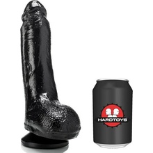 HardToys realistické dildo 18 x 5 cm čierne