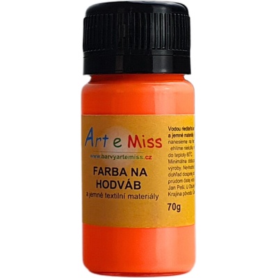 Artemiss Farba na hodváb 73 neón oranžová 110 g