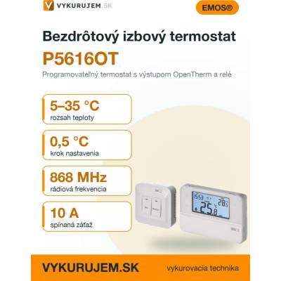 EMOS OpenTherm P5616OT