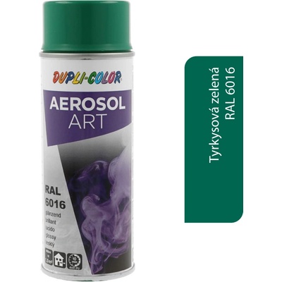 Dupli color Aerosol Art Lesk, rýchloschnúci-univerzálny akrylát v spreji - Ral 6016 400ml