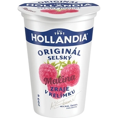 Hollandia Selský jogurt malina 200 g