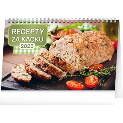 NOTIQUE Stolní Recepty za kačku 23,1 x 14,5 cm 2025