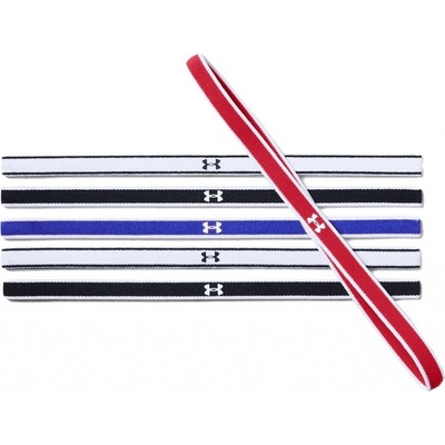 Under Armour UA Mini Headbands (6pk) W 1286016-600 - red UNI