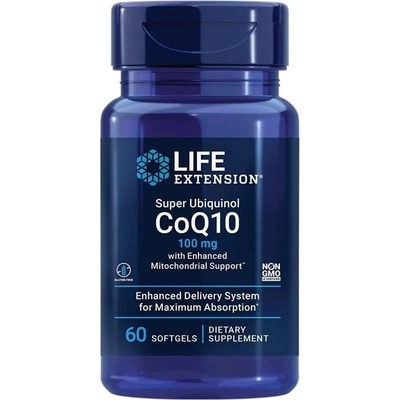 Life Extension Super Ubiquinol Co Q10 100 mg 60 kapsúl