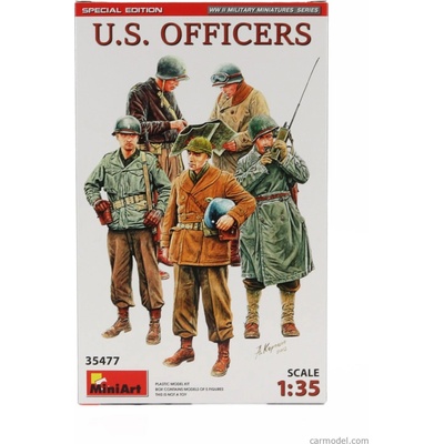 Miniart Accessories Usa Officers Military Figures/ 1:35