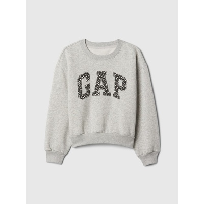 GAP dětská oversize mikina šedá