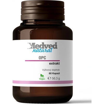 Medveď natural OPC 60 kapslí