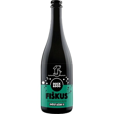 Duck&Dog FIŠKUS 12 světlý ležák 5% 0,7 l (sklo)