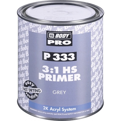 HB BODY PRIMER P333 HS 3:1 šedý 1L