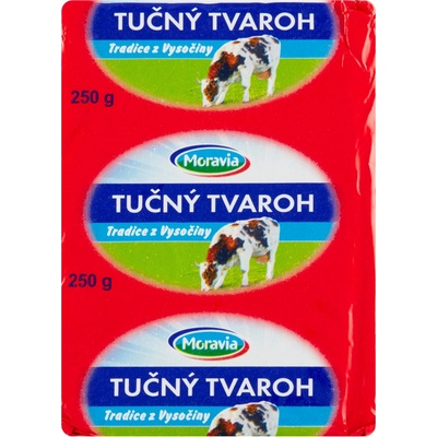 Moravia Tučný tvaroh 250 g