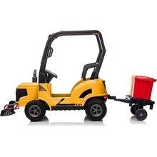 Eljet Dětské elektrické auto zametač žlutá