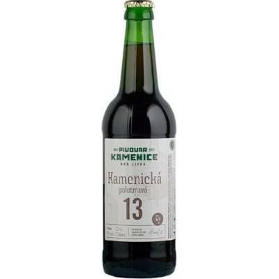 Kamenická 13 polotmavý special 5,5% 0,5 l karton (sklo)