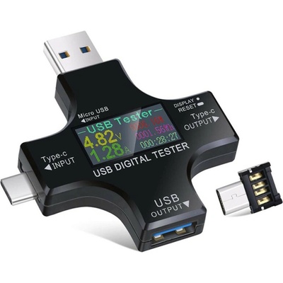 USB Tester a Multimetr