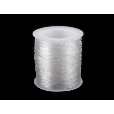 Pruženka / gumička kulatá Ø0,8 mm - transparent – Hledejceny.cz