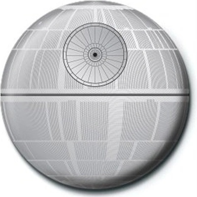 Pyramid International placka Star Wars Death Star