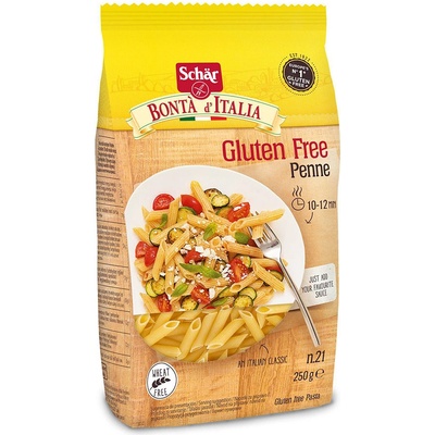 Schär Penne těstoviny bez lepku trubky 250 g