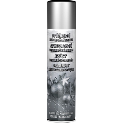Motip dupli Dekoračný sprej strieborný 150ml