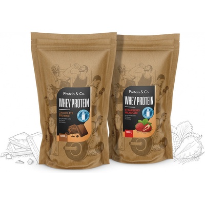Protein&Co. CFM Whey Bezlaktózový 1000 g