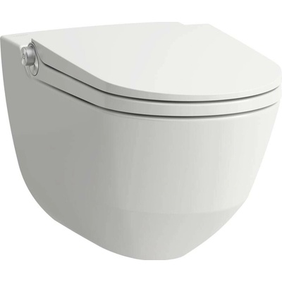 LAUFEN Laufen, Klozet se sprškou, 'rimless', závěsný, hluboké splachování H8206914000001 Varianta: Bílá mat