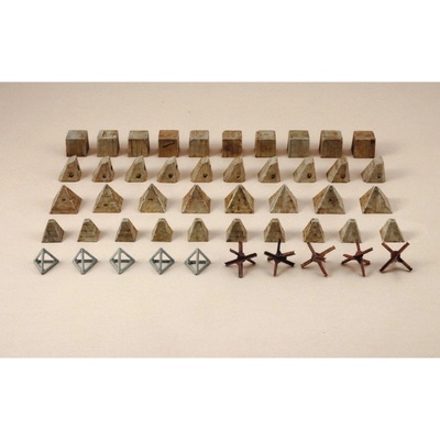 Italeri diorama Anti tank obstacles 1:72