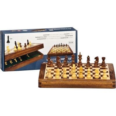 Piatnik Šach drevený magnetický 25cm