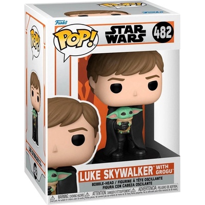 Funko Pop! 482 Star Wars The Mandalorian Luke Skywalker With Grogu