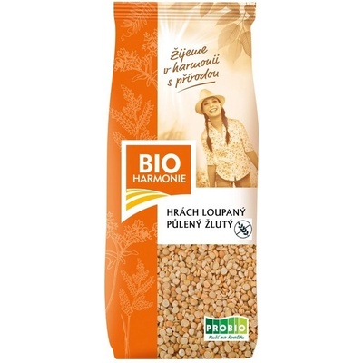 ProBio Bio Hrách loupaný půlený žlutý Bioharmonie 0,5 kg