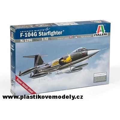 Italeri Model Kit Lockheed F 104 G Starfighter 1296 1:72