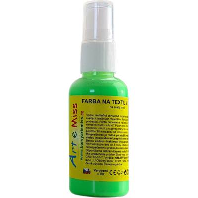 Artemiss Farba na textil v spreji 84 neón zelená 50 g