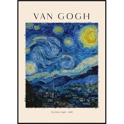 Jen tak z lásky Vincent van Gogh - Hvězdná noc Rozměr plakátu: 30 x 40 cm – Hledejceny.cz