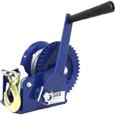 Ruční naviják 540kg ocelové lano 10m HUSARWINCH BST R 1200