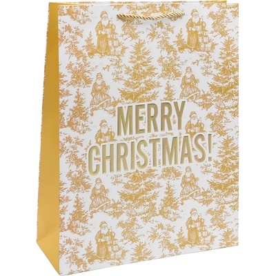 Due Esse Darčeková taška Merry Christmas 42x33x11 cm