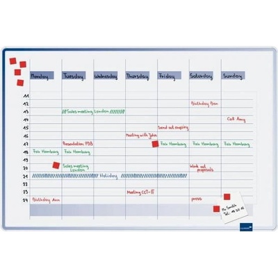 Legamaster LM490000 Accents plánovacia tabuľa týždenná 60 x 90 cm