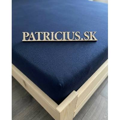 Patricius Napínacia plachta jersey tmavomodrá 90x200