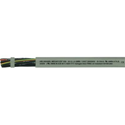 Helu MEGAFLEX® 500 13449-1000 riadiaci kábel 5 G 4 mm² 1000m sivá