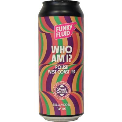 Funky Fluid Who Am I? 6,2% 0,5 l (plech)