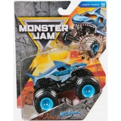 MONSTER JAM AUTO - TERÉNNÍ VOZIDLO SPIN MASTER 1-BALENÍ SÉRIE 34 MEGALODON 1:64