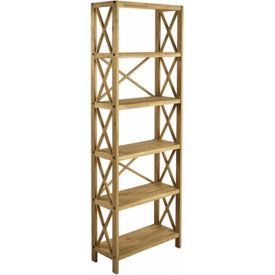 Unique Furniture X-Shelf regál přírodní 70 cm, 198 cm, 30 cm
