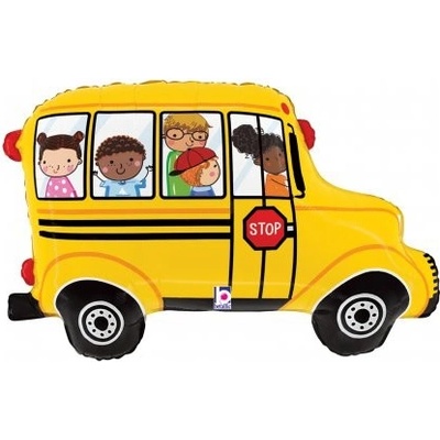 GRABO fóliový balónek Školní autobus 29" 74cm nafukovací