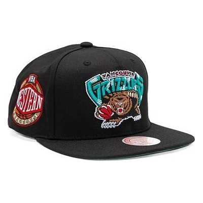 Mitchell & Ness NBA Conference Patch Snapback Hwc Vancouver Grizzlies Black