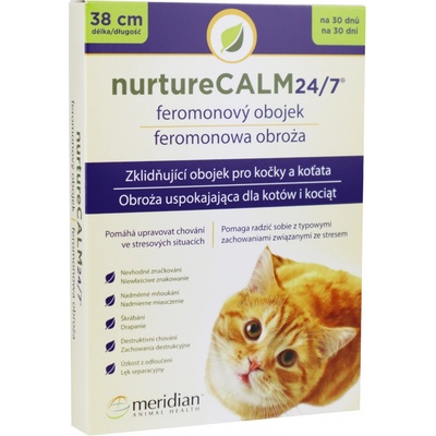 Meridian Animal Health Feromonový obojek nurture CALM pro kočky 1 ks – Hledejceny.cz