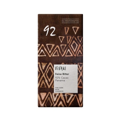 Vivani BIO extra horká čokoláda 92% 80 g