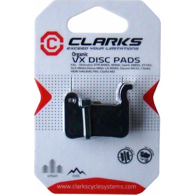 Clarks Brake Loning Shimano (XTR M965, M966, Saint M800, XT 765, SLX M665, Hone M60, LX M585, Deore M535) Organické box 20 párů – Hledejceny.cz