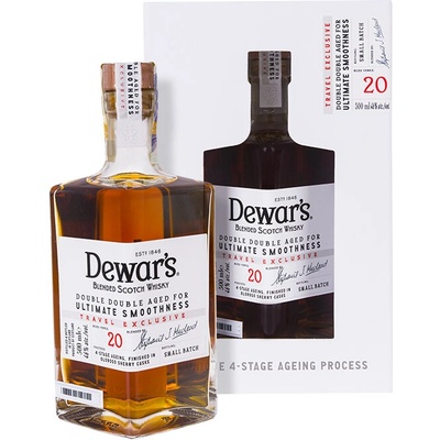 Dewar´s Dewars 20 y Double Double 46% 0,7 l (karton)