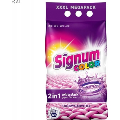 Signum Prací prášek Color 10 kg 120 PD
