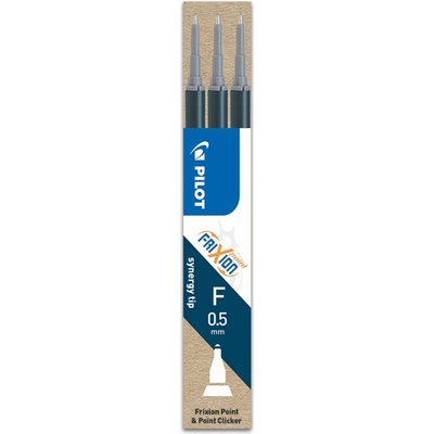 Náplň do gumovacího pera Pilot FriXion Point 05 / 0.25 mm modročerná balení 3 ks BLS FRP5 S3 BB