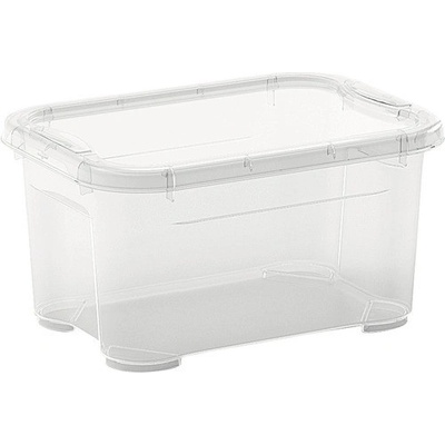 KIS Plastový úložný box - T Box XXS, Transparentní, 5 L
