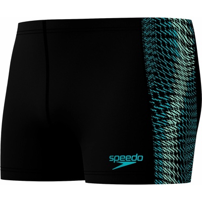 Speedo END+Max tech čierne tyrkysové