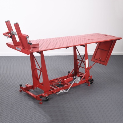 BikeTek motocyklový hydraulický dielenský zdvihák/ rampa PDSLIFT03